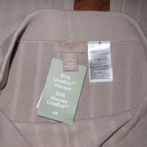 NWT H&M Ribbed pants - Picture 4 of 4